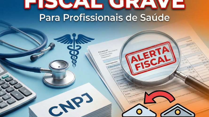 CNPJ para Profissionais de Saúde: O erro fiscal grave que a Receita Federal está de olho. Como evitar a cobrança retroativa?