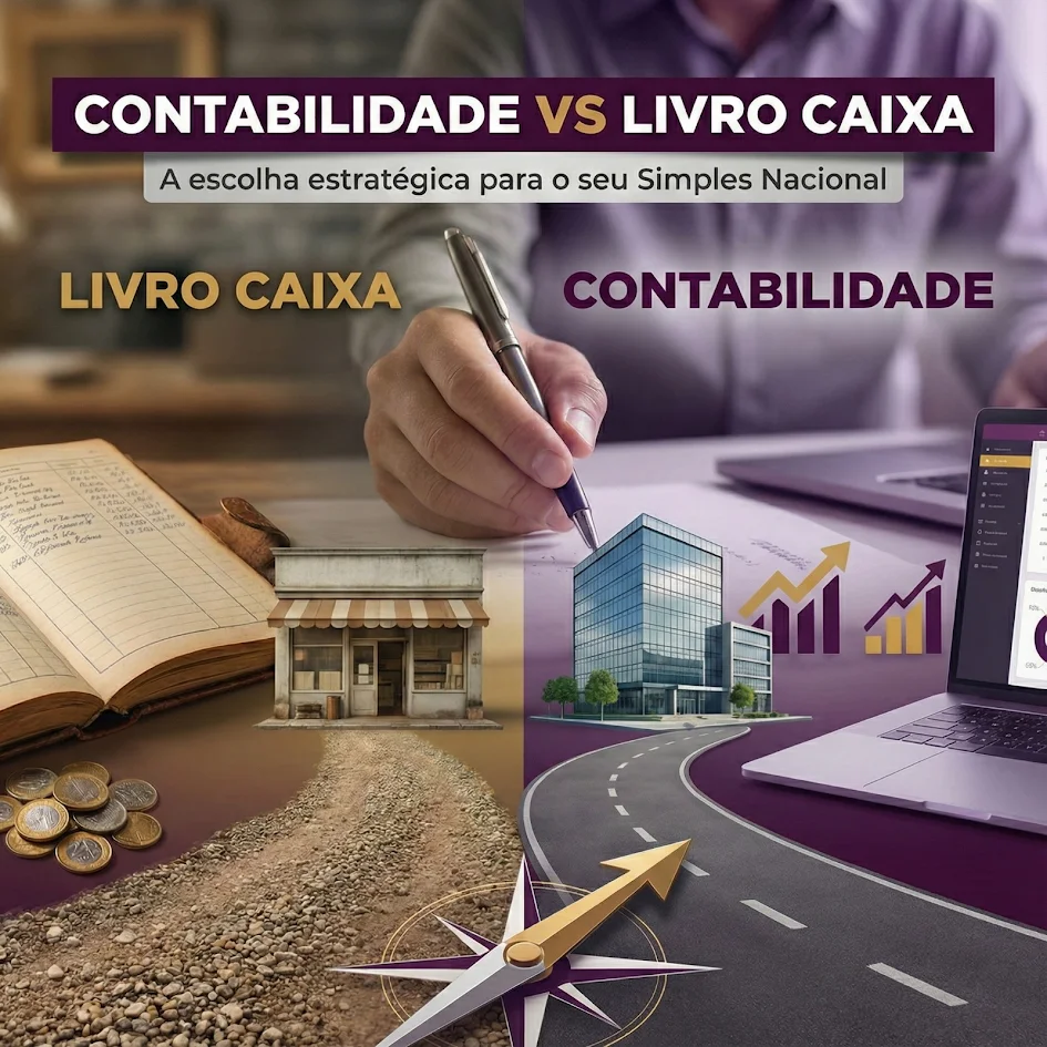 Contabilidade vs Livro Caixa: Qual melhor método para apuração de Resultado no Simples Nacional?