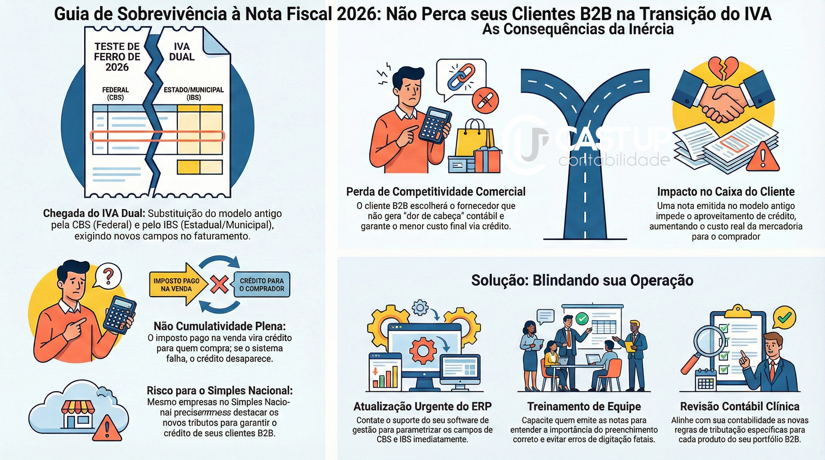 Guia de Sobrevivência à Nota Fiscal em 2026: Como a Transição do IVA Pode Custar Seus Clientes B2B