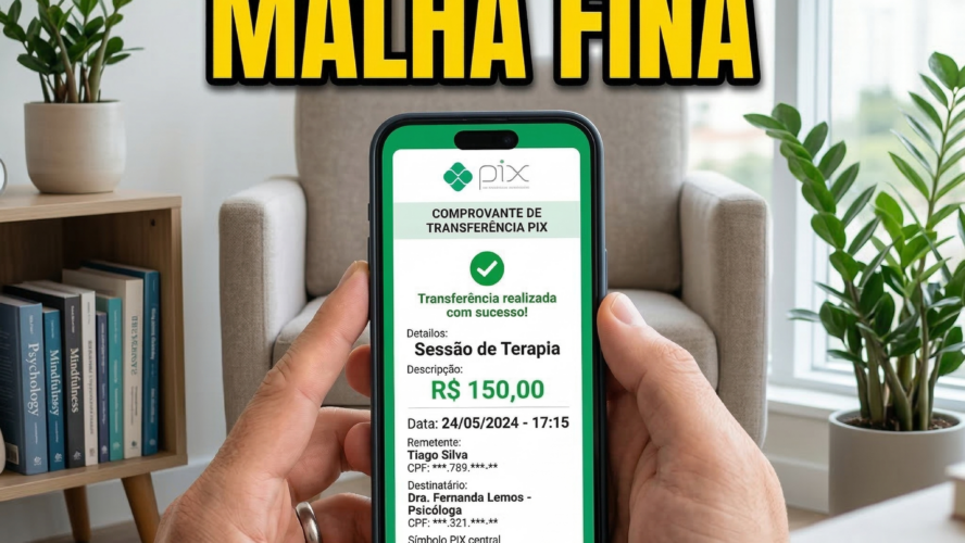 Psicólogo na Malha Fina? O Risco Oculto do Novo “Receita Saúde” em 2026